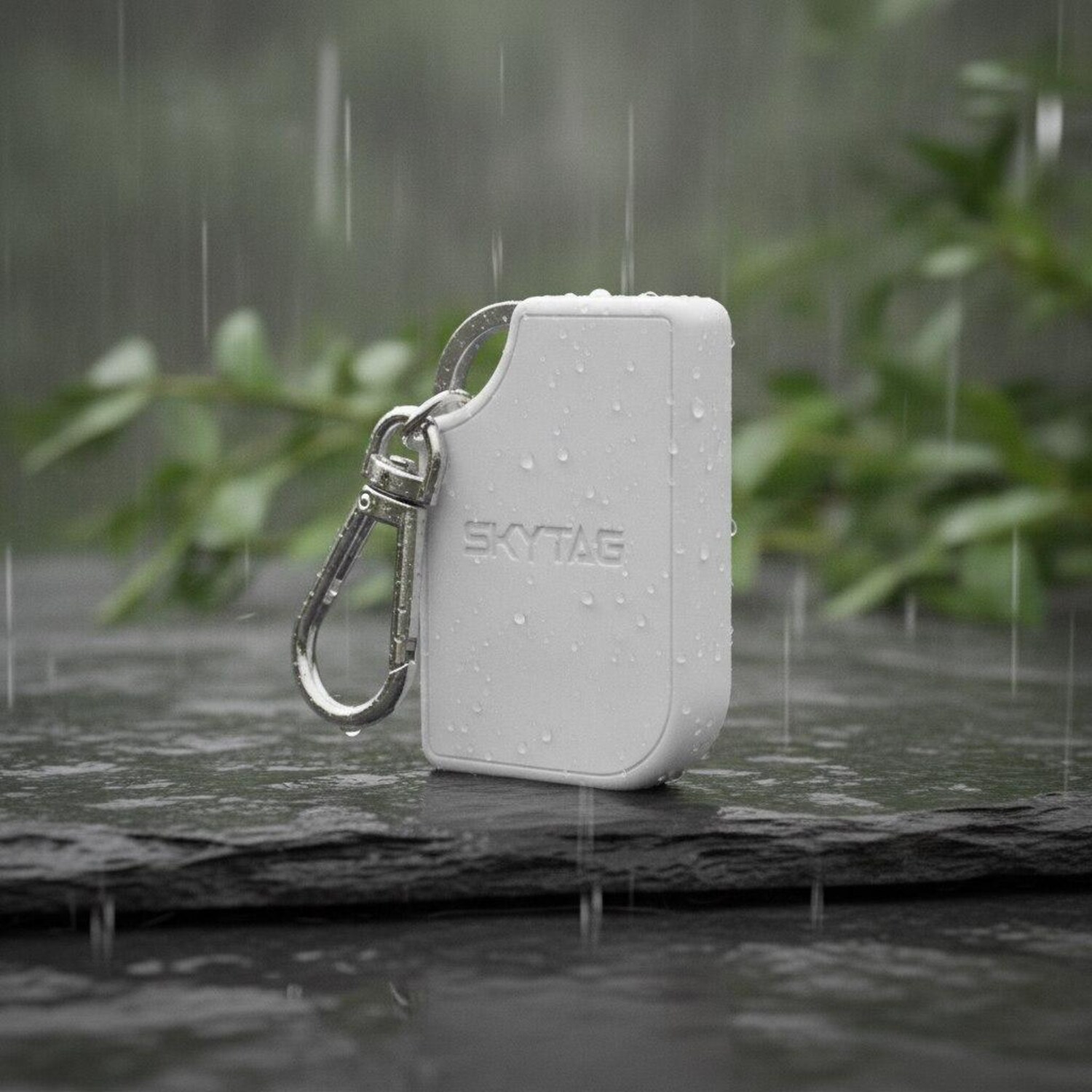 SKYTAG I ST2021 - IPX6 waterproof Bluetooth tracker, integrated keychain loop